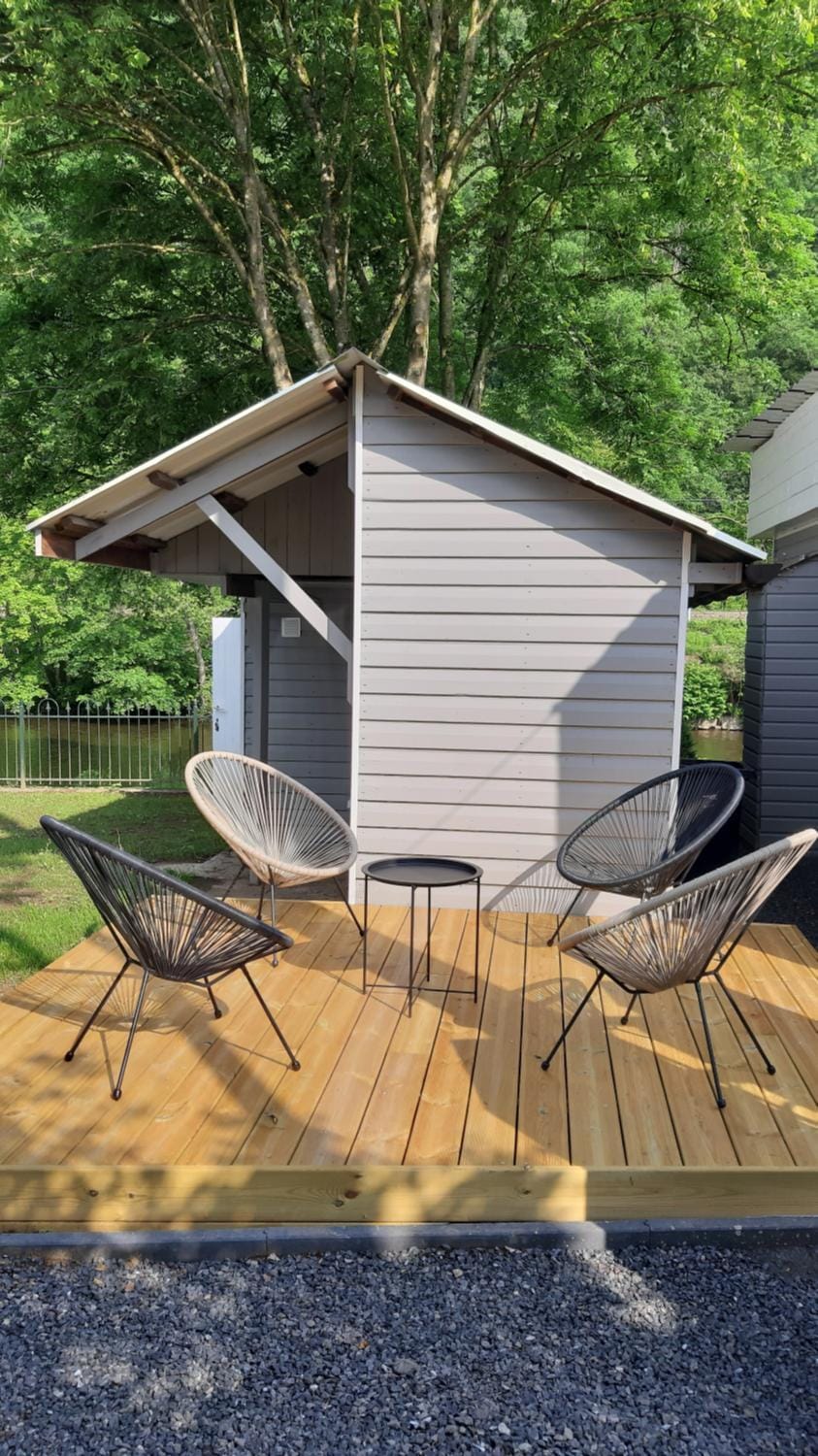le bonheur à rive Chalet in Belgium