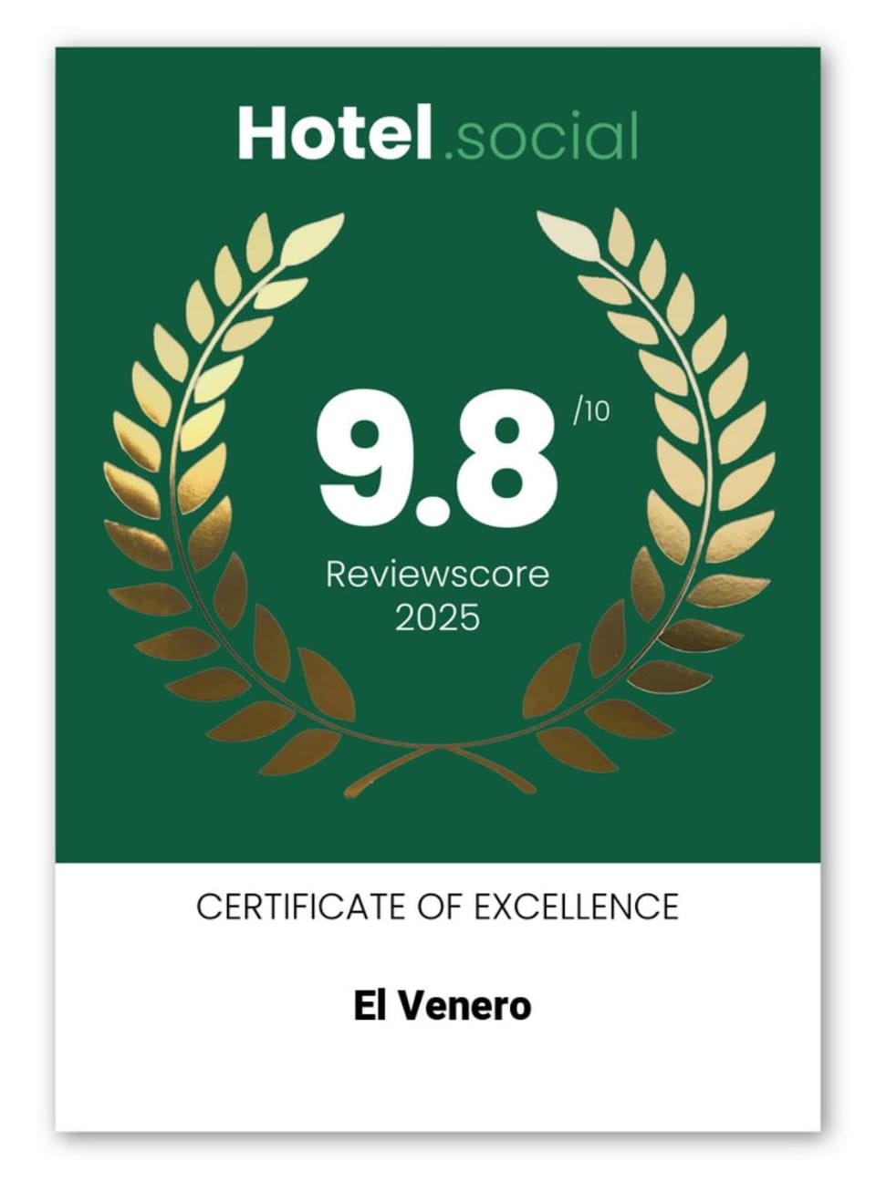 Certificate/Award