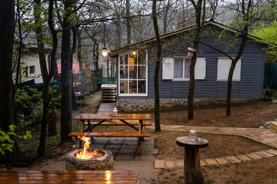 Property building, BBQ facilities, Garden