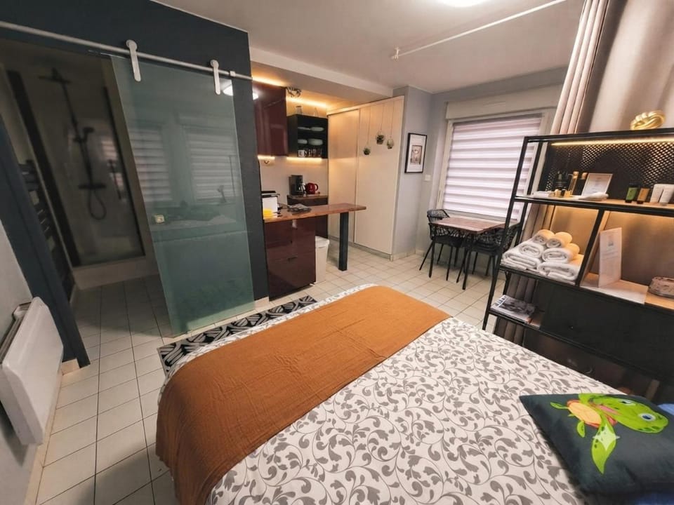 Studio calme brest centre _notre bout du monde Apartment in Brest