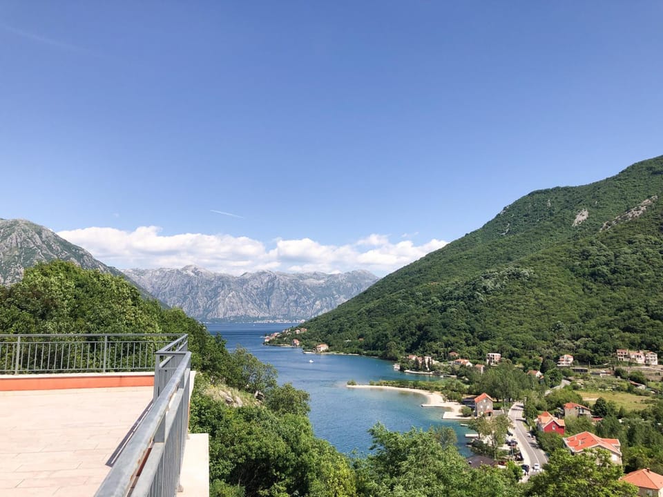 Natural landscape, Mountain view, Sea view