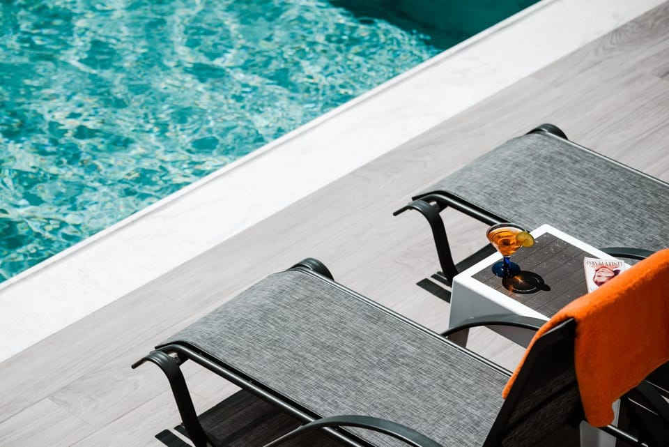 Patio, Day, View (from property/room), Pool view, Swimming pool, sunbed