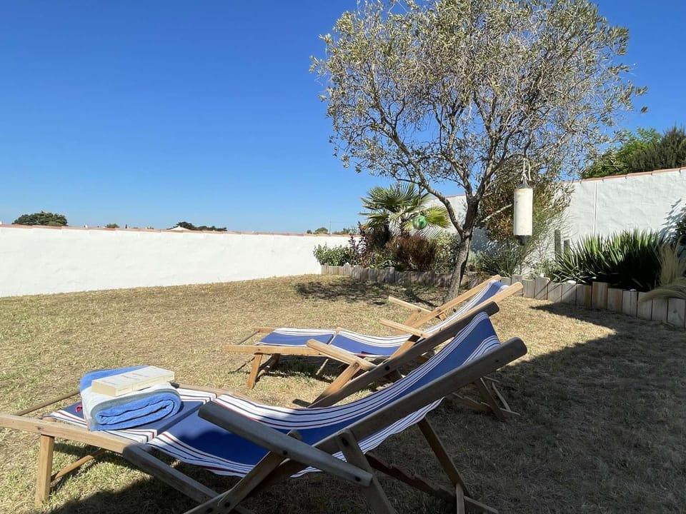 Maison au calme, 3 chambres, proche commerces et plages, jardin sans vis-à-vis, terrasse équipée - FR-1-224B-138 House in Noirmoutier-en-l'Île