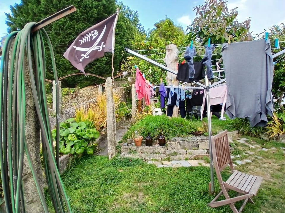 Garden, laundry