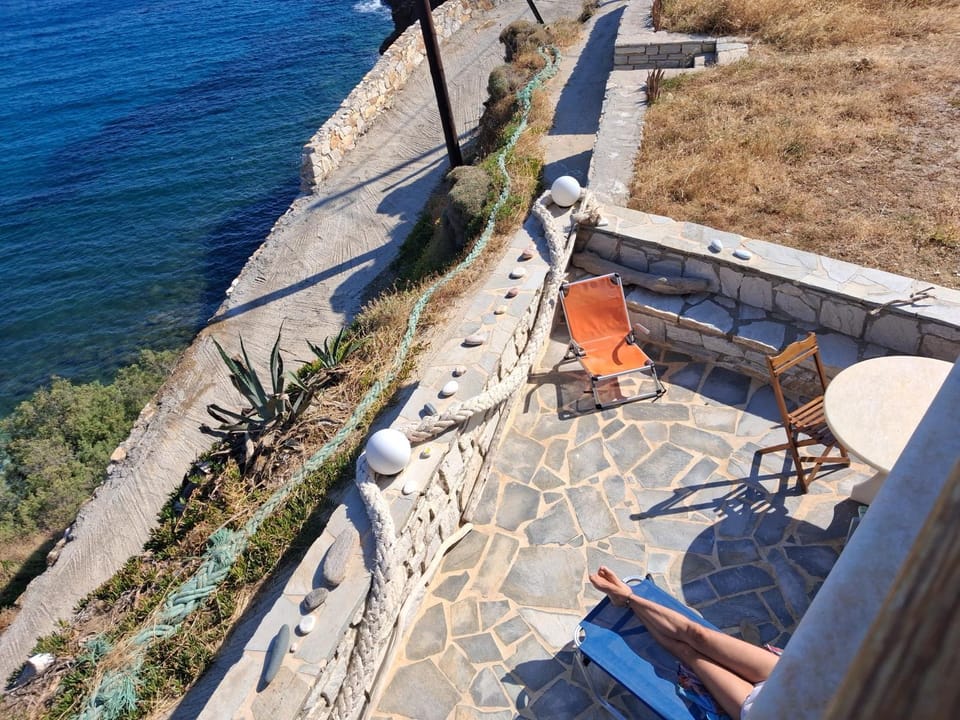 Balcony to Aegeon 4 Apartment in Naxos, Naxos and Lesser Cyclades, Greece
