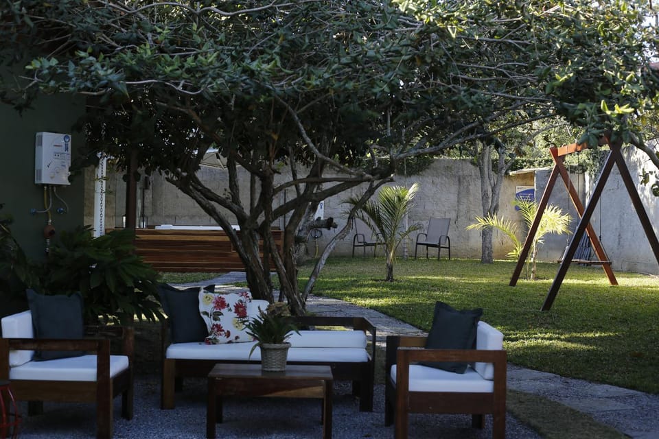 Day, Natural landscape, Garden, Living room, Seating area
