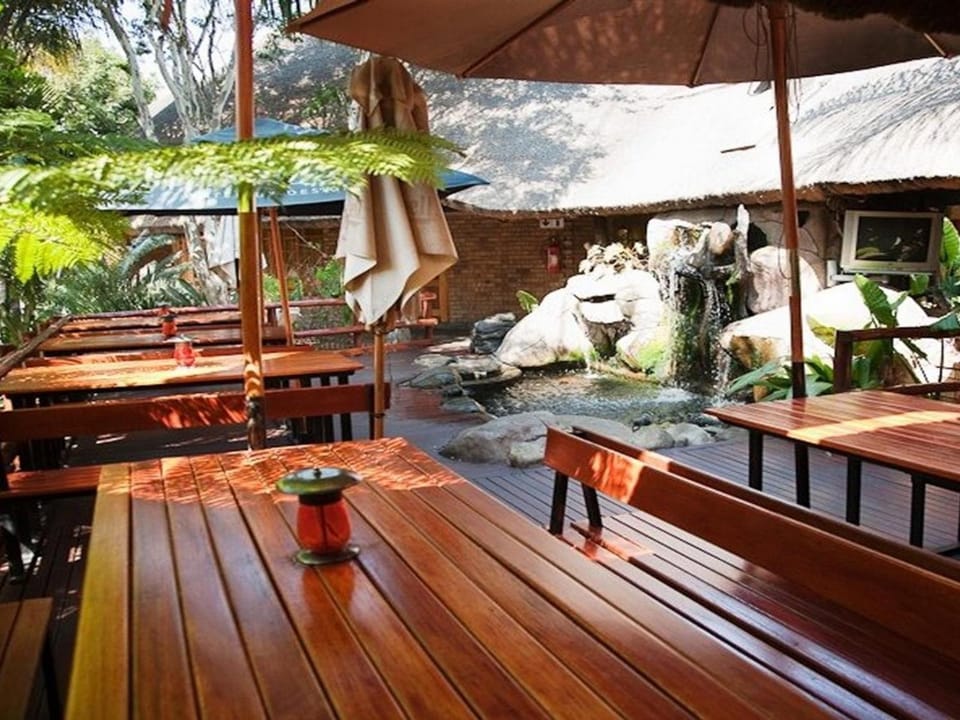 Property building, Patio