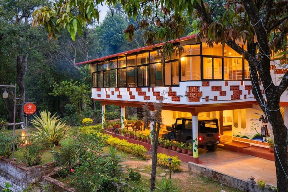 Property building, Garden, Garden view