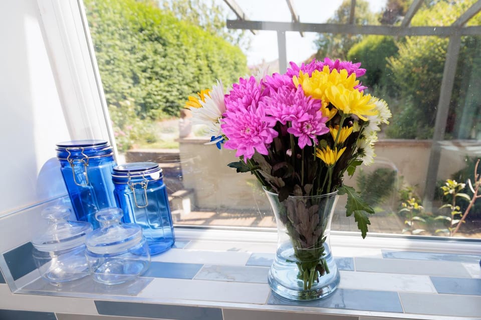 Garden view, kitchen