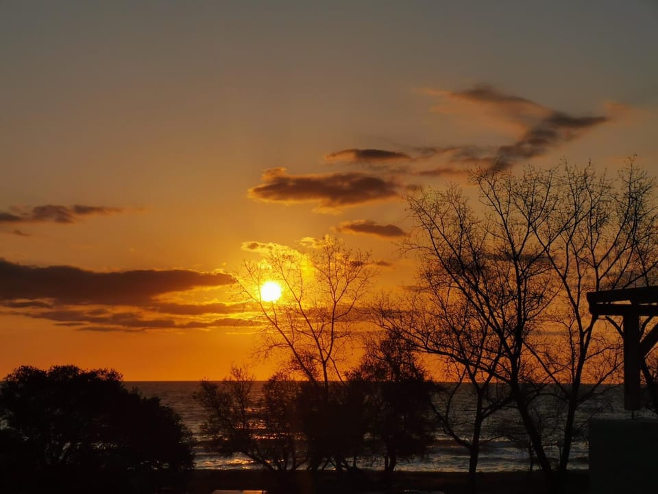 Natural landscape, Balcony/Terrace, Sea view, Sunrise, Sunset, Open Air Bath