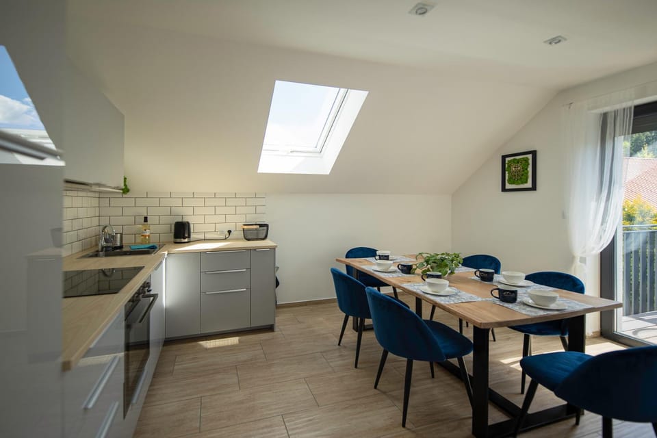 Kitchen or kitchenette, Dining area