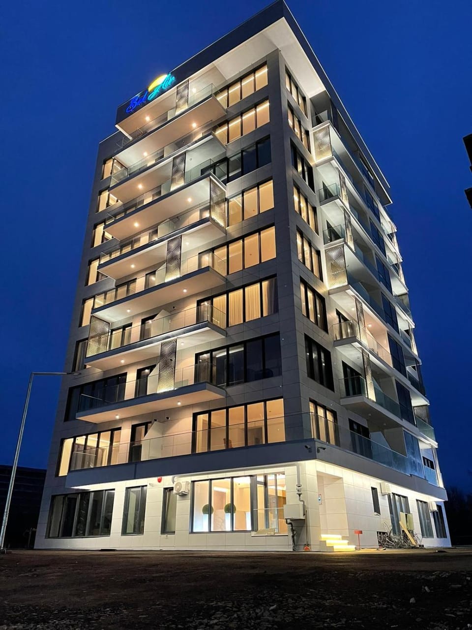 Property building, Night