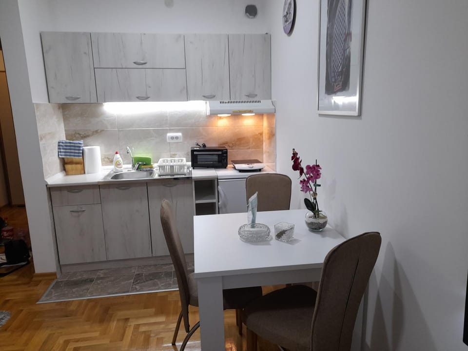 Kitchen or kitchenette, Dining area