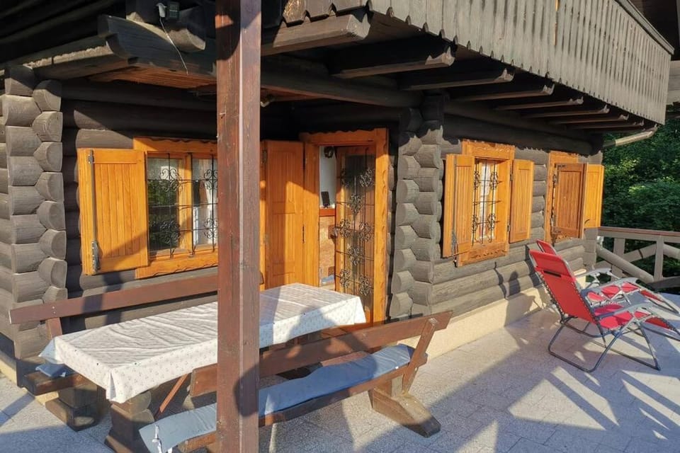 Cottage in the woods - Lake Bohinj House in Slovenia