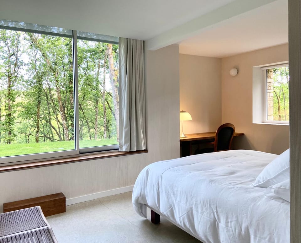 Bedroom, Garden view