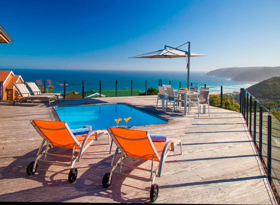 Patio, Mountain view, Pool view, Sea view, Swimming pool