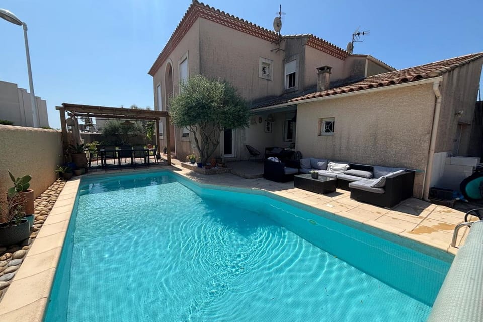 The seaside 200m2 villa with swimming pool! House in Mauguio