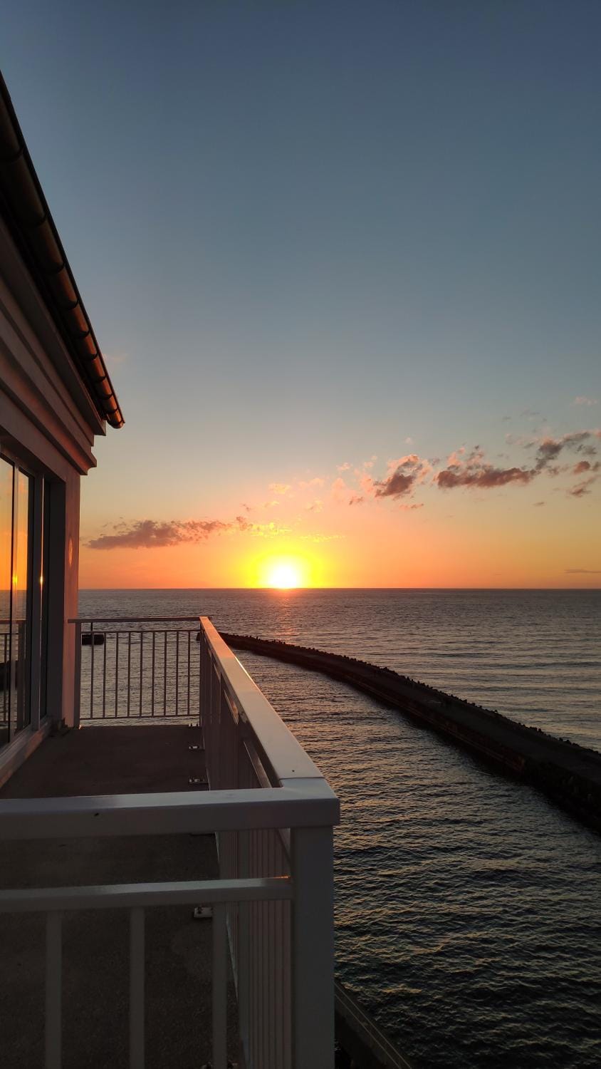 Sea view, Sunset