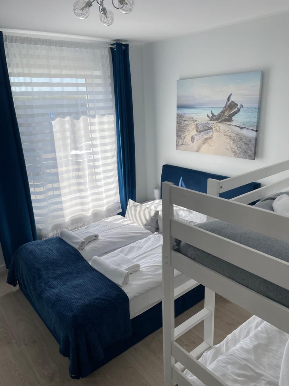 Apartament Blue Sky nad morzem w Rezydencji Ustronie Morskie - BASEN! Apartment in West Pomeranian Voivodeship, Poland