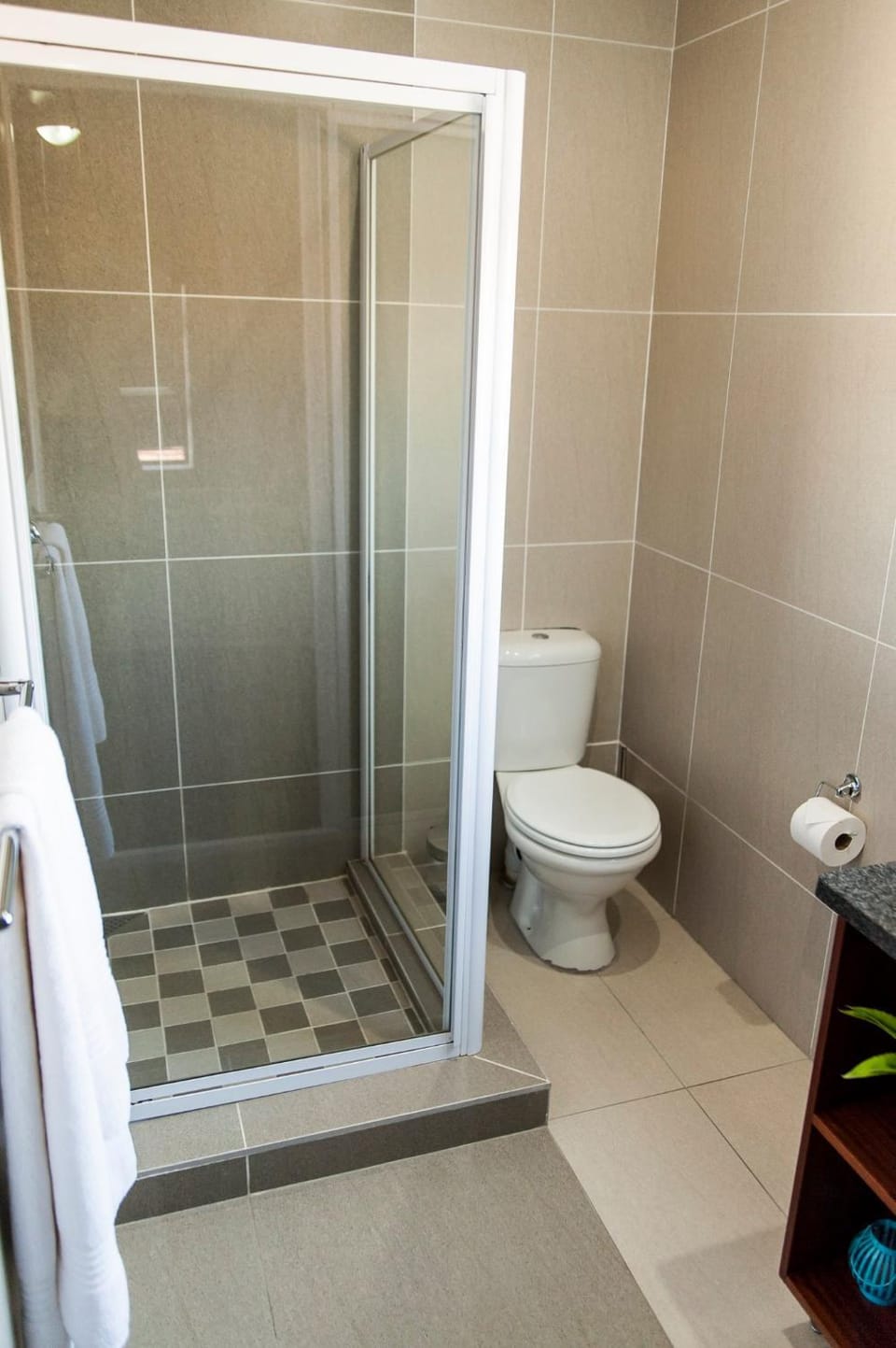 Shower, Toilet, Bathroom, towels