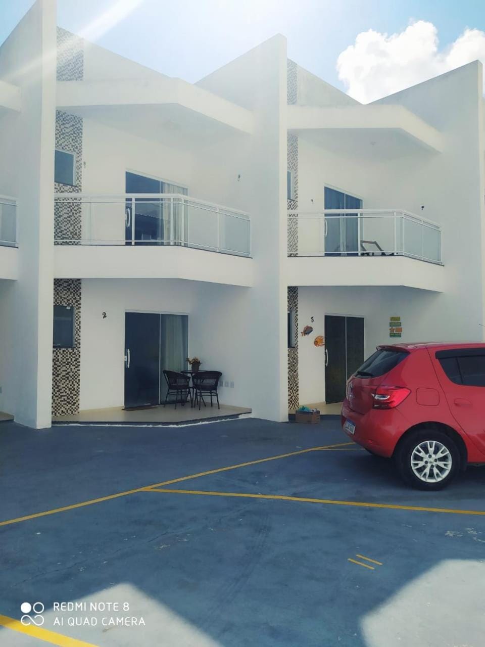Facade/entrance, Parking