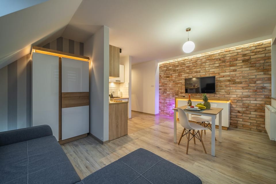 Kitchen or kitchenette, Living room, Photo of the whole room, Bedroom