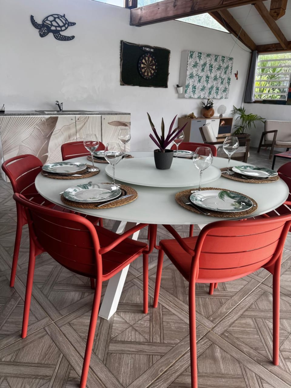 Dining area