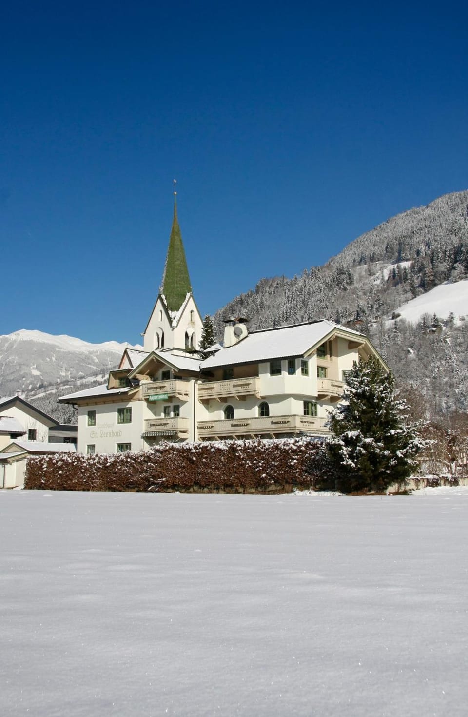 Property building, Winter