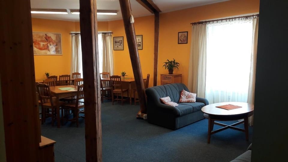 Living room, Seating area, Dining area