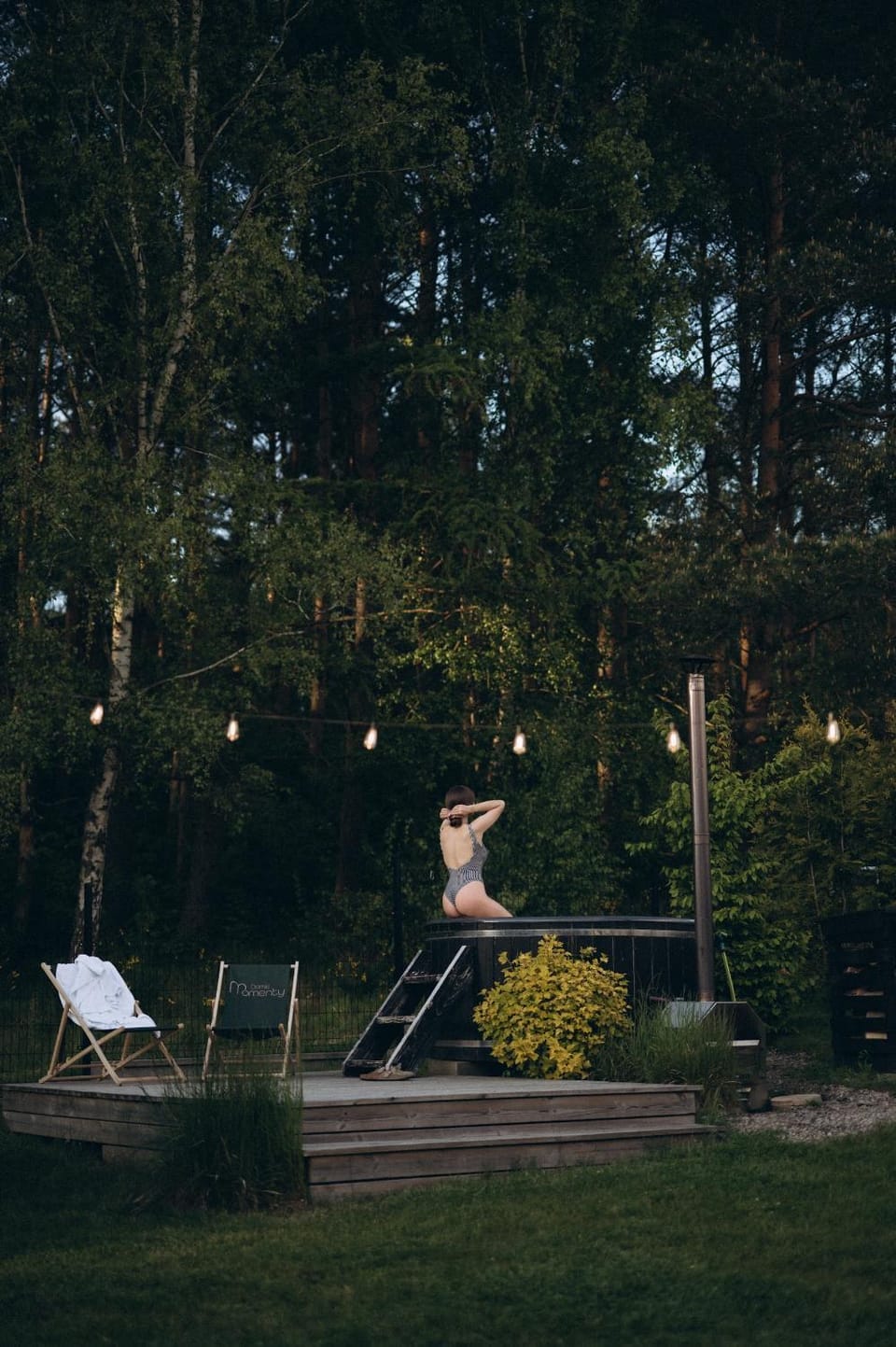 Domki Momenty Nature lodge in Pomeranian Voivodeship