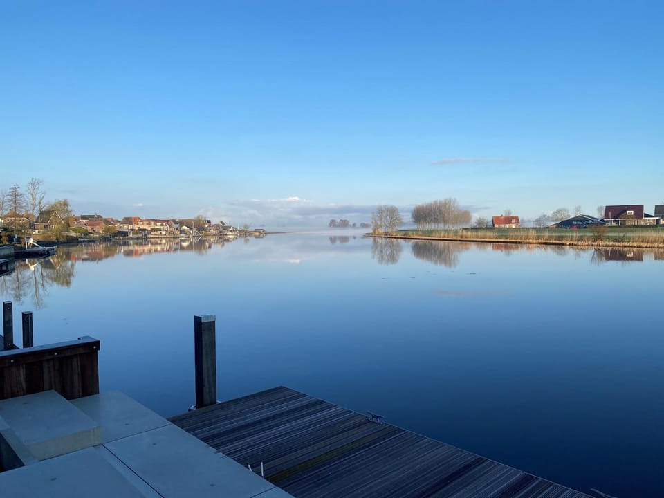Natural landscape, River view, Sunrise