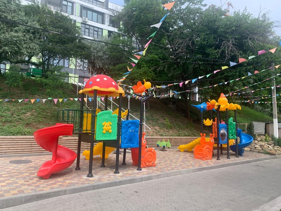 Children play ground, children