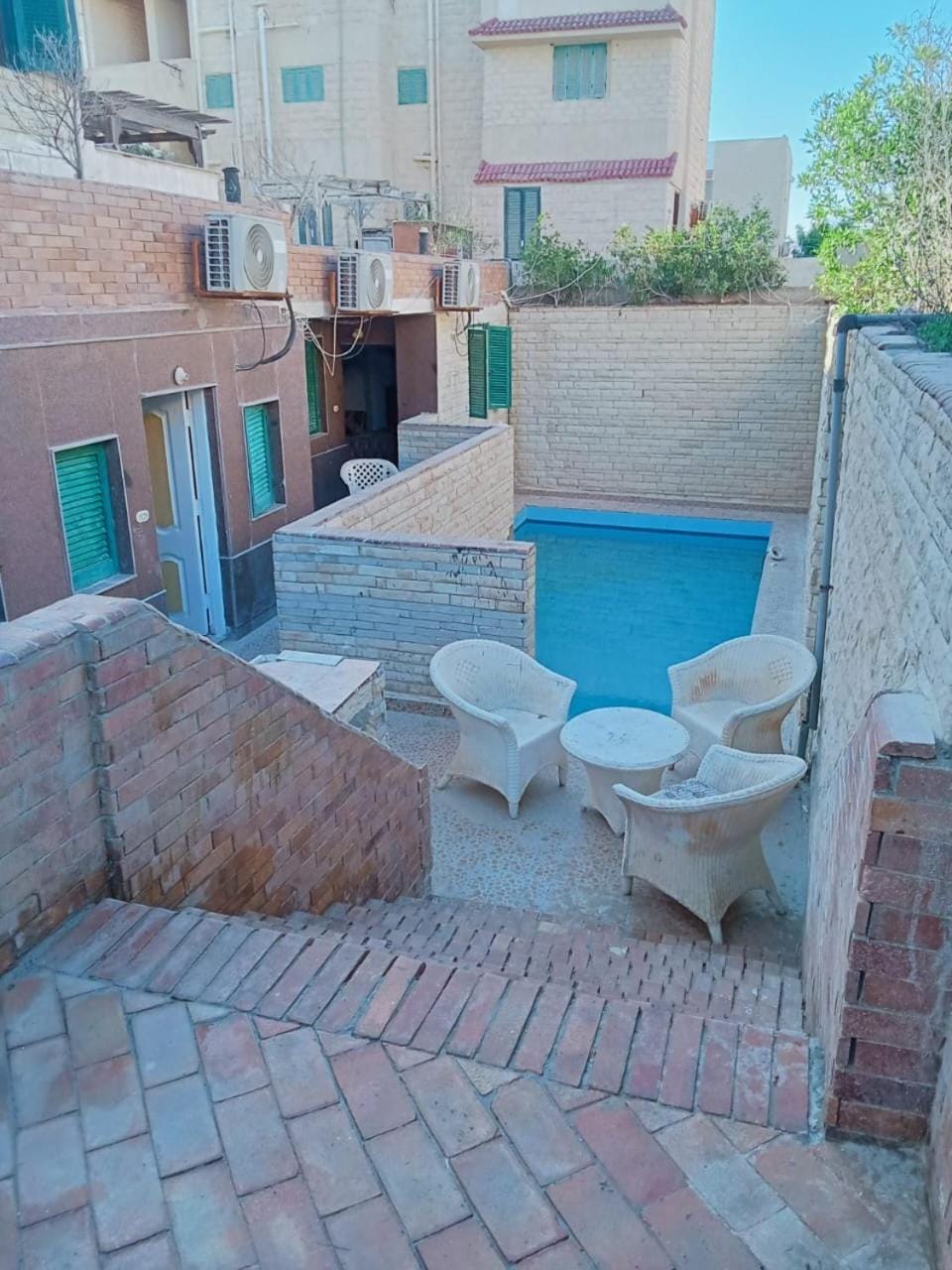 1B studio 2beds air conditioned basement114 green beach Apartment in Egypt