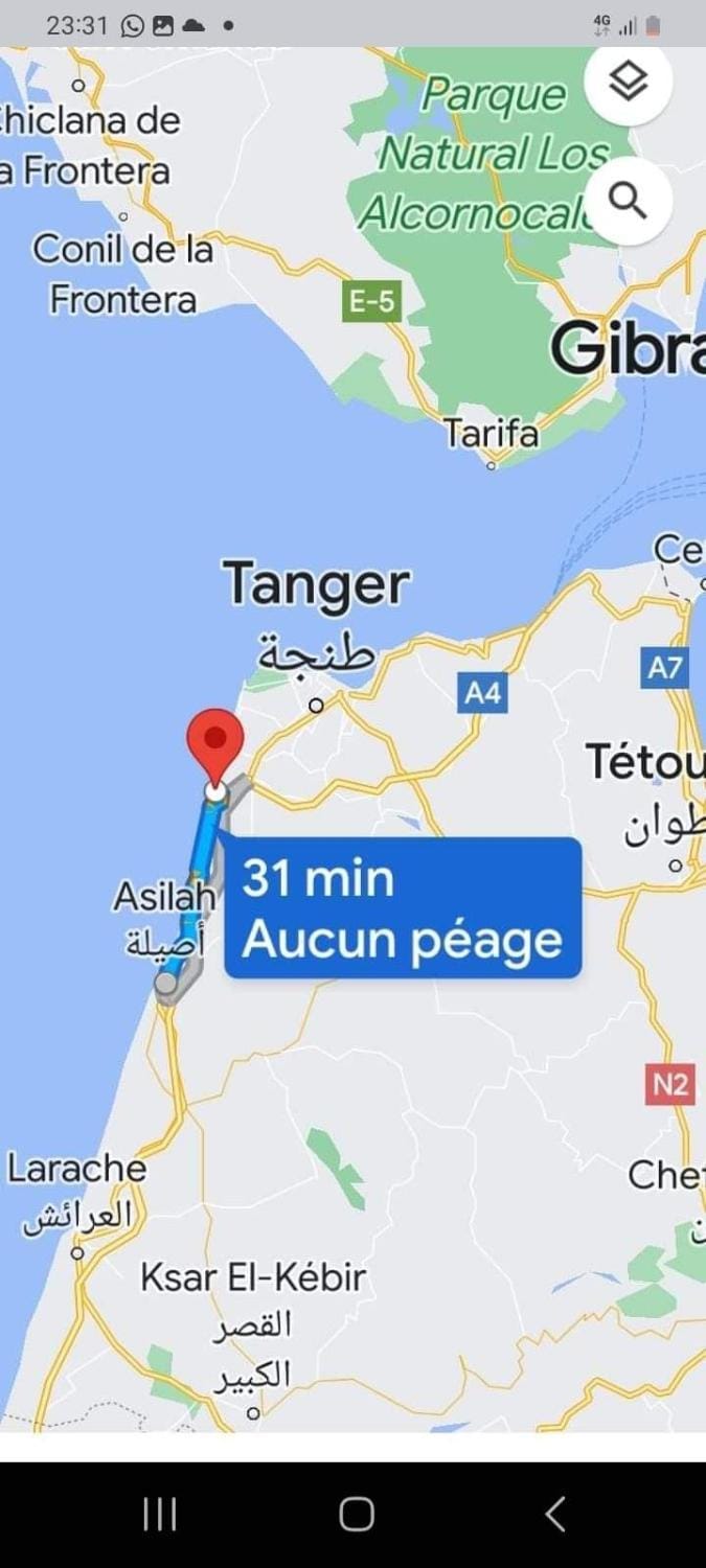 BERALMAR CHEZ HOUDA VACANCES PIEDS DANS l' EAU House in Tangier-Tétouan-Al Hoceima