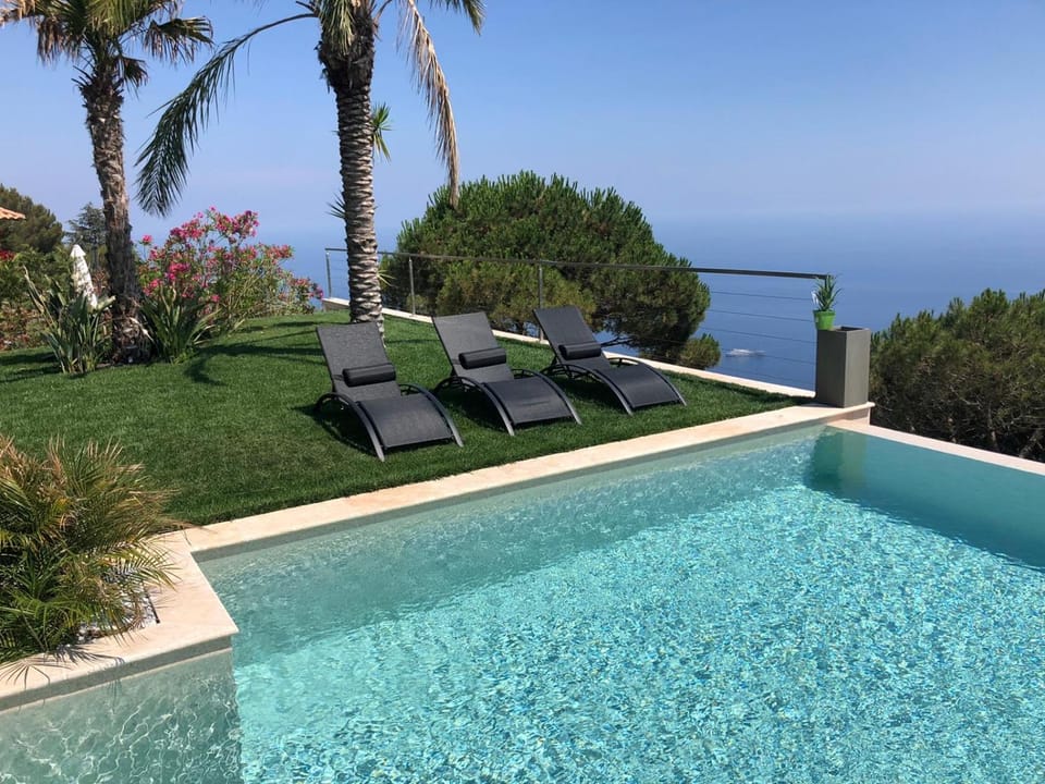 Beautiful Villa with amazing Monte Carlo & Sea View Villa in French Riviera