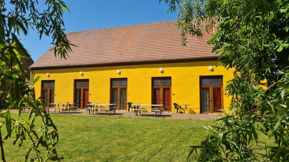Property building, Summer, Garden, Garden view