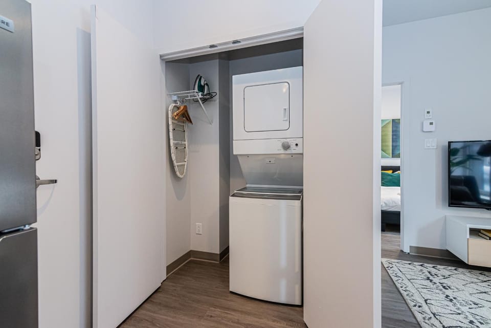 TV and multimedia, washing machine, dryer