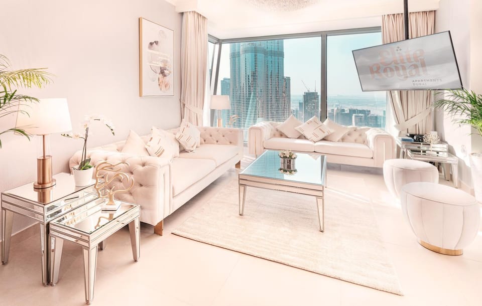 Elite Royal Apartment - Full Burj Khalifa & Fountain View - A/Ced direct connection to Dubai Mall - Monarch Apartment in Dubai