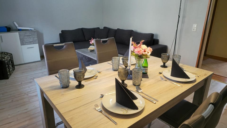 Ferienwohnungen auf einem rustikalen 3 Seitenhof Apartment in Saxony