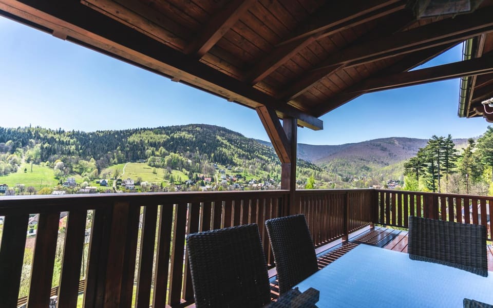 Balcony/Terrace, Mountain view
