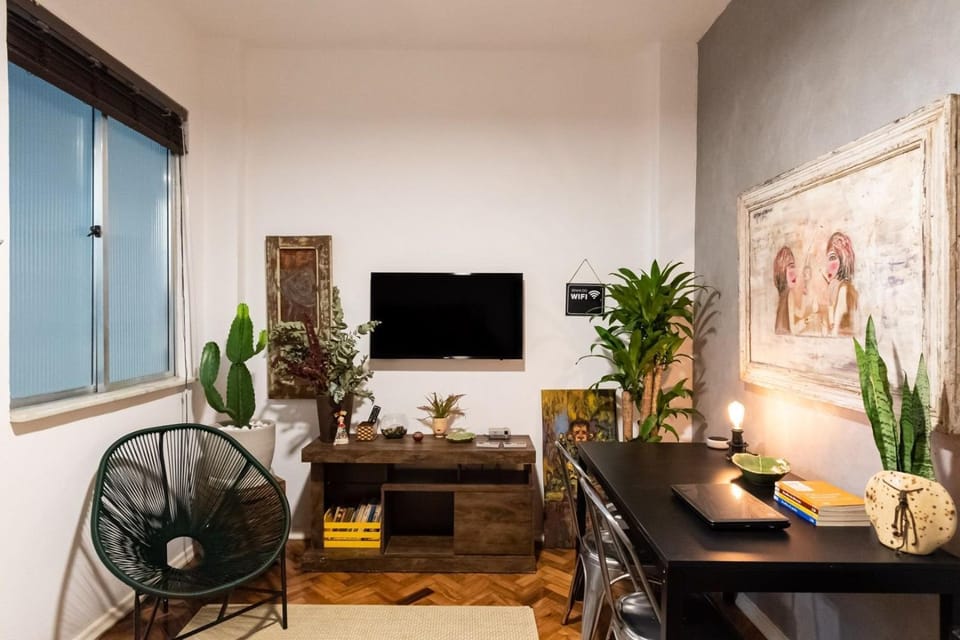 Artistic 1BDR 350m from the Beach | JG 42/701 Apartment in Rio de Janeiro