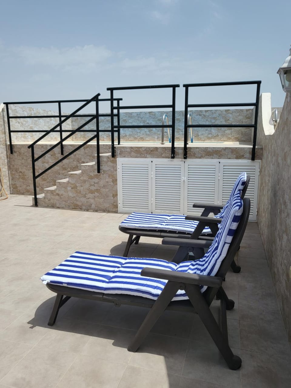 Day, Balcony/Terrace, sunbed