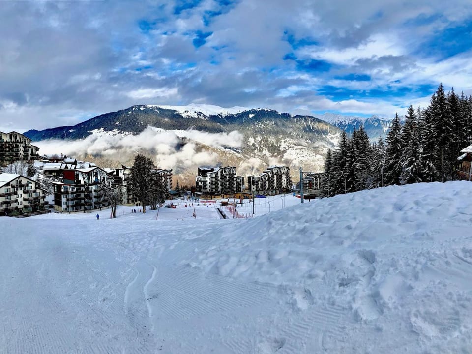 Appartement skis aux pieds avec parking à La Tania - FR-1-513-77 Apartment in Les Allues