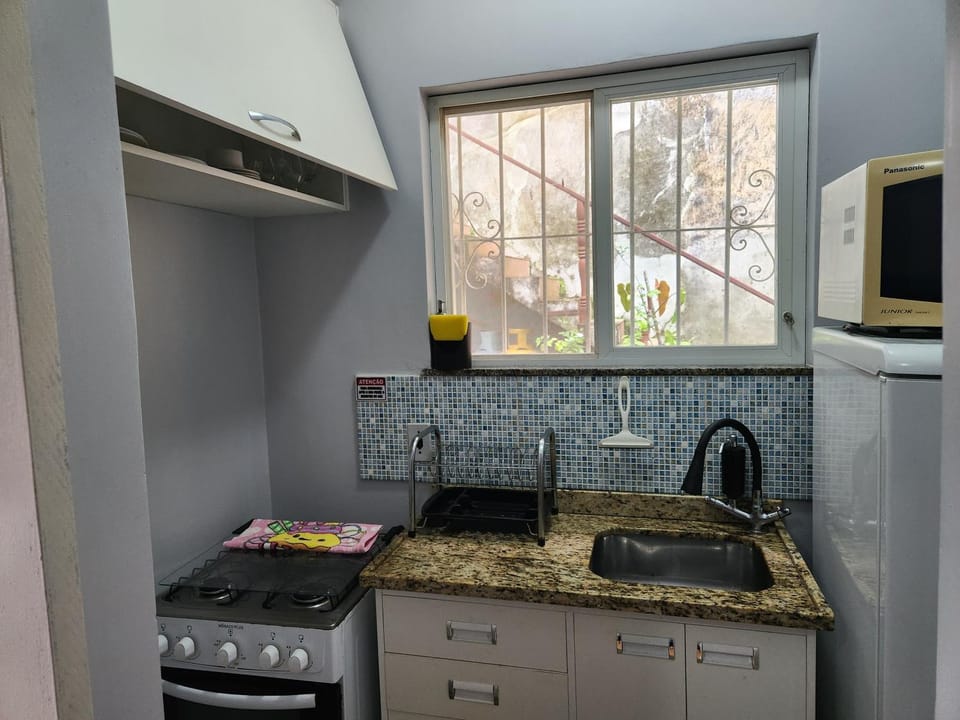 Communal kitchen, stove