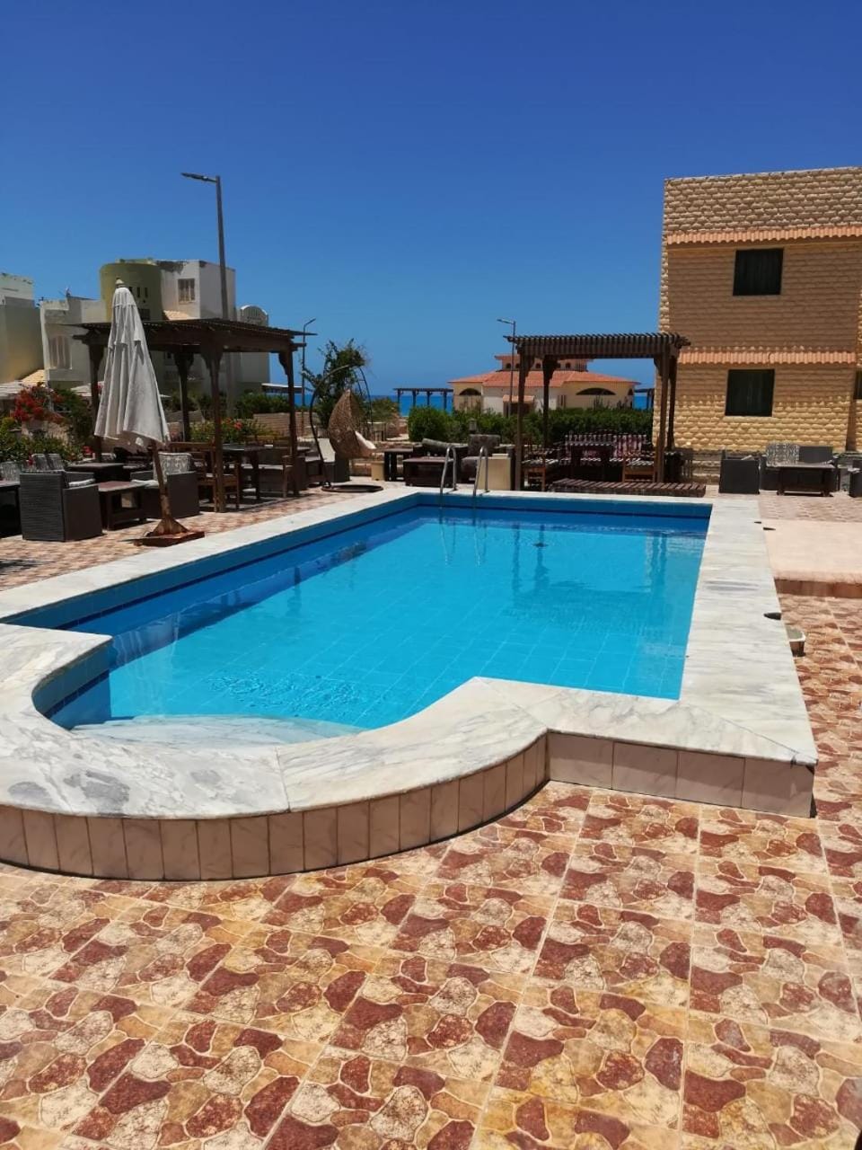 studio 1 or 2 1bed room sea view by the pool green beach v114 Apartment in Egypt