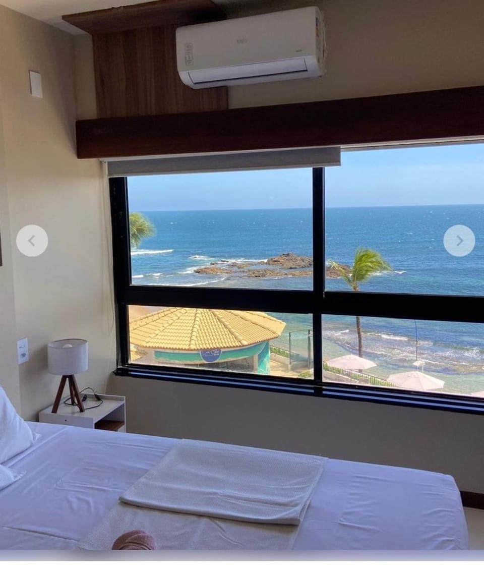 Bed, Natural landscape, View (from property/room), Beach, Bedroom, air conditioner