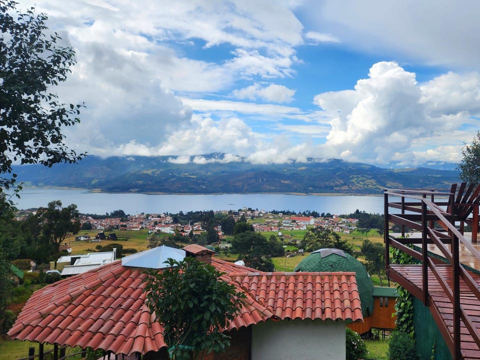Glamping sede campestre Mirador de Pueblo Viejo Luxury tent in Guatavita