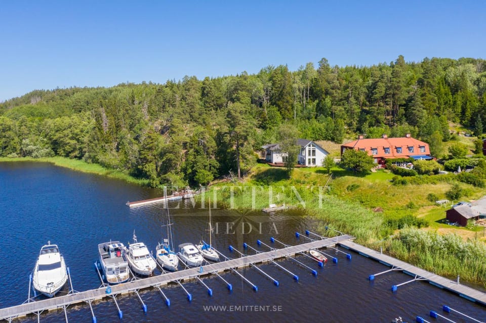 Exclusive House in Steninge Marina , Märsta Villa in Stockholm County