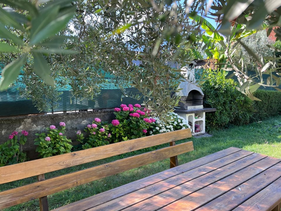 Patio, BBQ facilities, Dining area