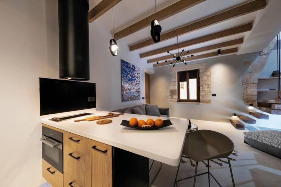 Casa Eva with Outdoor Heated Jacuzzi Villa in Chania